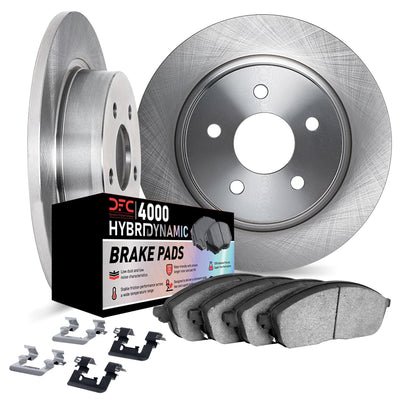 DFC 15-20 Kia Sorento Rear Rotors w/4000 HybriDynamic Brake Pads w/Hardware