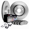 DFC 05-10 Honda Odyssey Front Rotors w/4000 HybriDynamic Brake Pads w/Hardware
