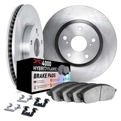 DFC 18-25 Honda Odyssey Front Rotors w/4000 HybriDynamic Brake Pads w/Hardware