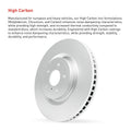 DFC 06-13 BMW 135IS Front Hi-Carbon Alloy Geomet Coated Rotor