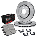 R1 95-04 Toyota 4Runner Front Brake Rotor Set w/Off-Road/Tow Brake Pads and Hardware