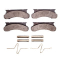 R1 86-94 Ford F-250 2WD (Excl Super Duty) Front Semi Met Pads & Hardware Kit