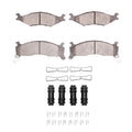 R1 95-97 Kia Sportage (USA/Canada) Front Semi Met Pads & Hardware Kit