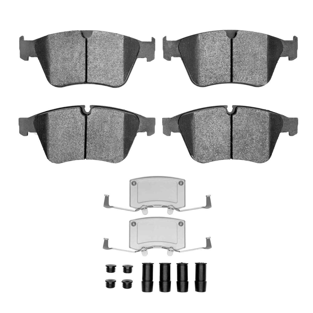 R1 07-11 Mercedes-Benz Ml63 AMG Front Semi Met Brake Pads and Hardware Kit