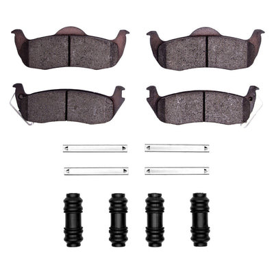 R1 05-10 Jeep Commander Rear Performance Off-Road/Tow Brake Brake Pads & Hardware Kit
