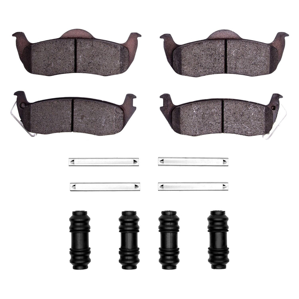 R1 05-10 Jeep Commander Rear Performance Off-Road/Tow Brake Brake Pads & Hardware Kit