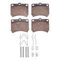 R1 88-93 Ford Festiva Front Optimum OE Pads & Hardware Kit