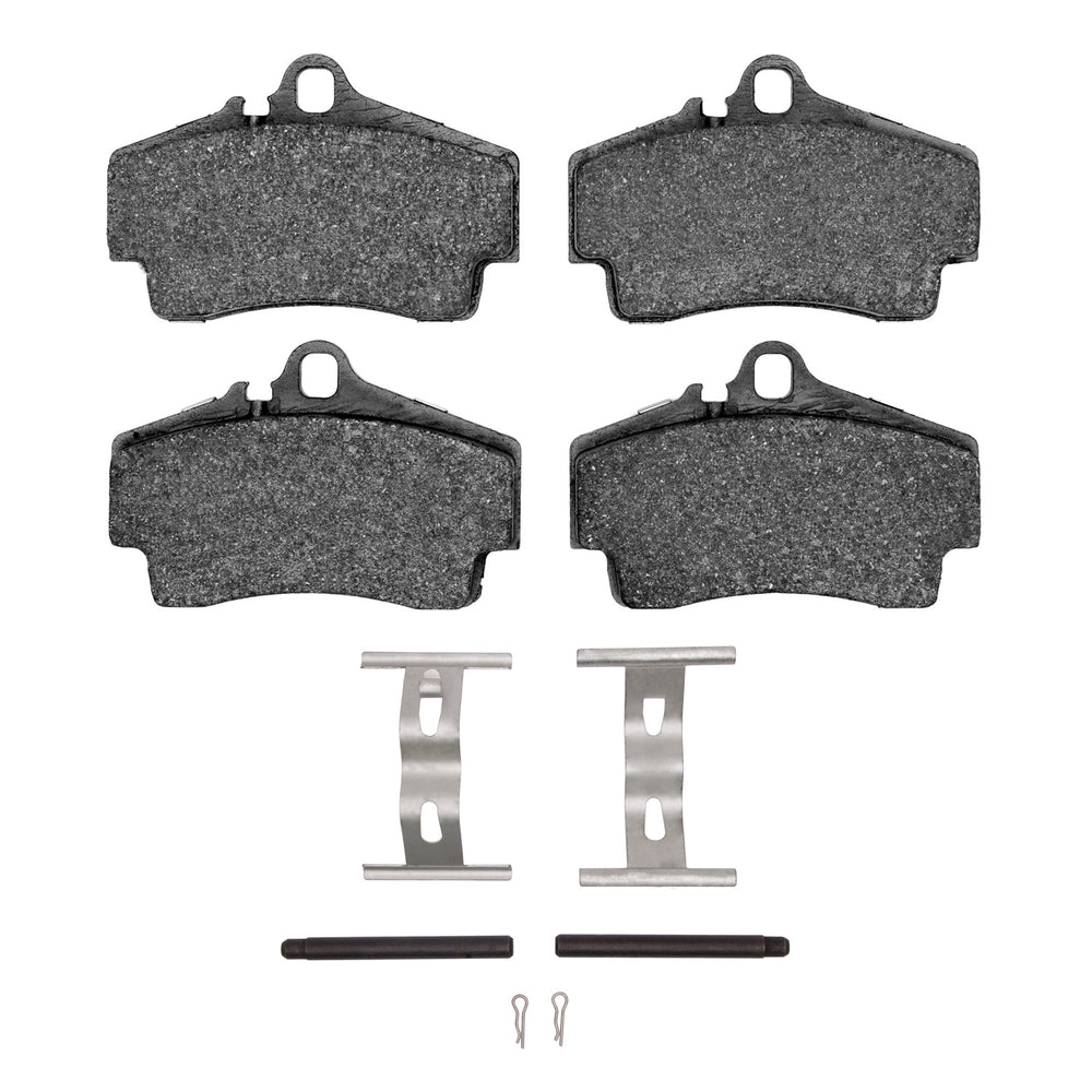 R1 1997-2012 Porsche Cayman Rear R1 Optimum OE Pads & Hardware Kit