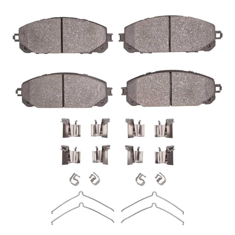 R1 14-20 Jeep Cherokee Front Optimum OE Pads & Hardware Kit