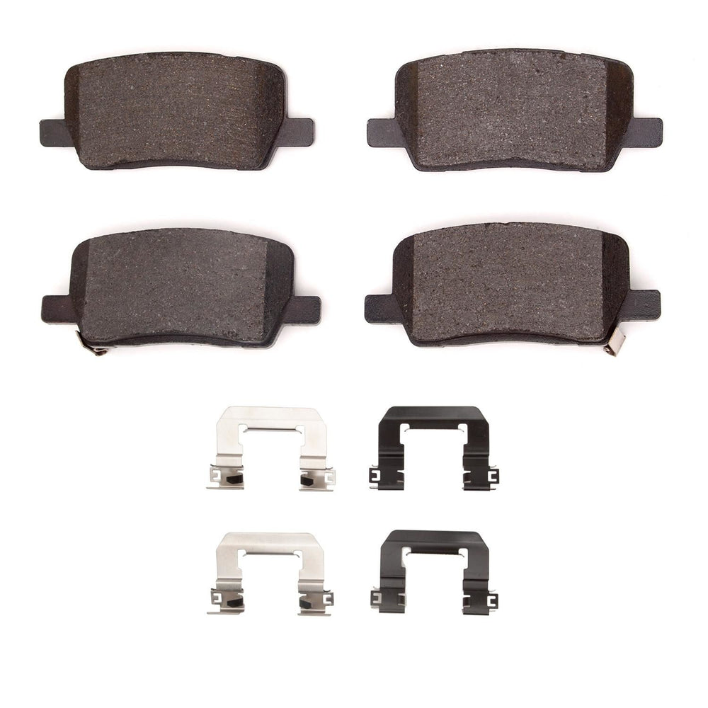R1 2017-2025 Tesla Model S Rear R1 Optimum OE Pads & Hardware Kit