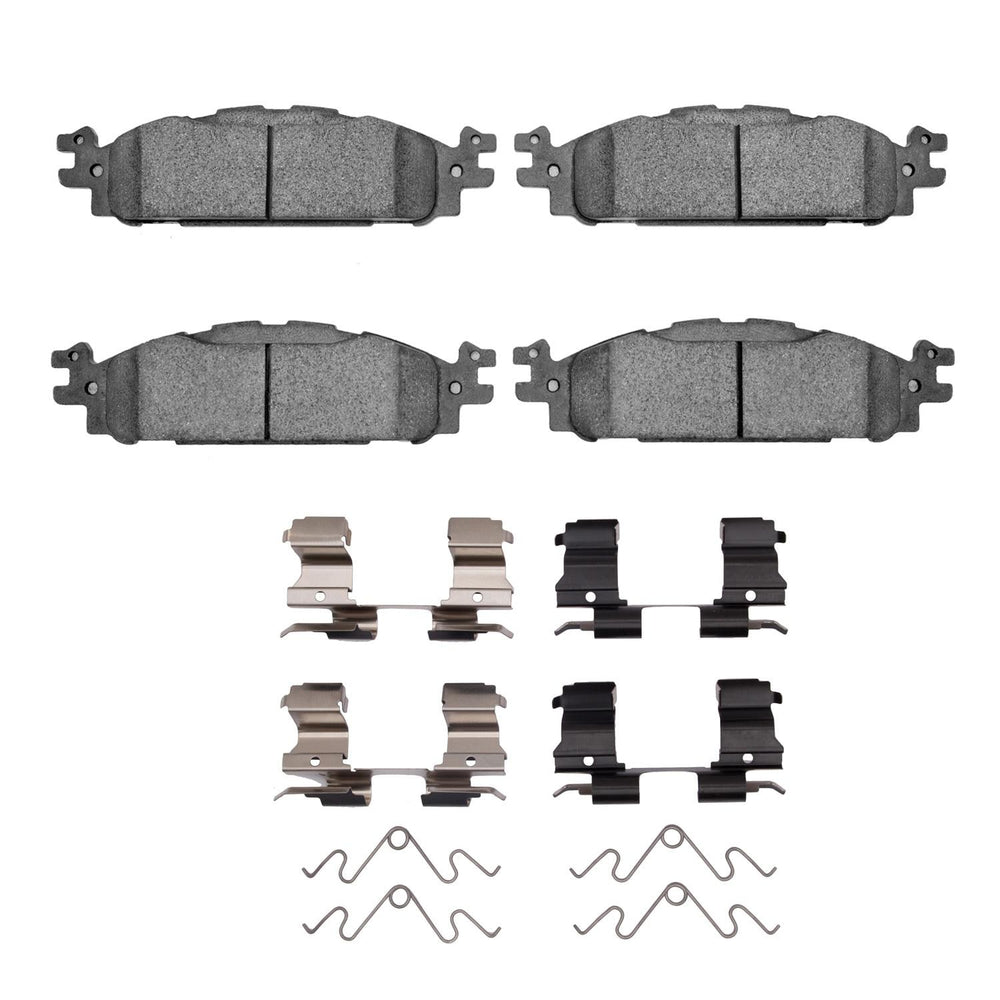 R1 09-10 Ford Taurus SHO Front Optimum OE Pads & Hardware Kit