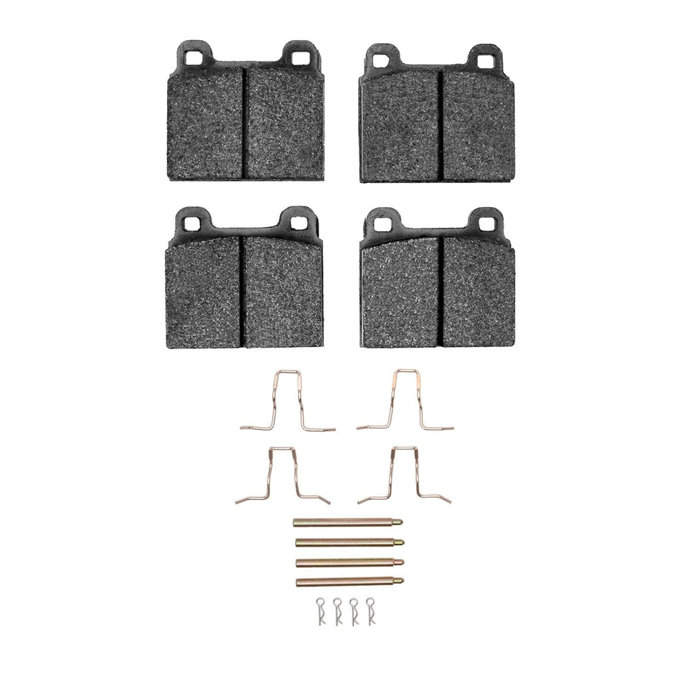 R1 63-76 Mercedes-Benz 230 Front Euro Ceramic Pads & Hardware Kit