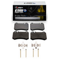 R1 07-13 Mercedes-Benz S600 Rear Euro Ceramic Pads & Hardware Kit