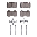 R1 18-25 Dodge Durango Rear Euro Ceramic Pads & Hardware Kit