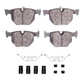 R1 06-15 BMW 325CI (Mexico) Rear Euro Ceramic Brake Pads & Hardware Kit