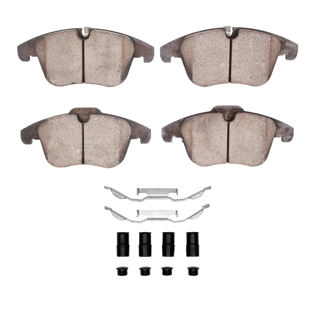 R1 17-19 Jaguar XE Front Euro Ceramic Pads & Hardware Kit