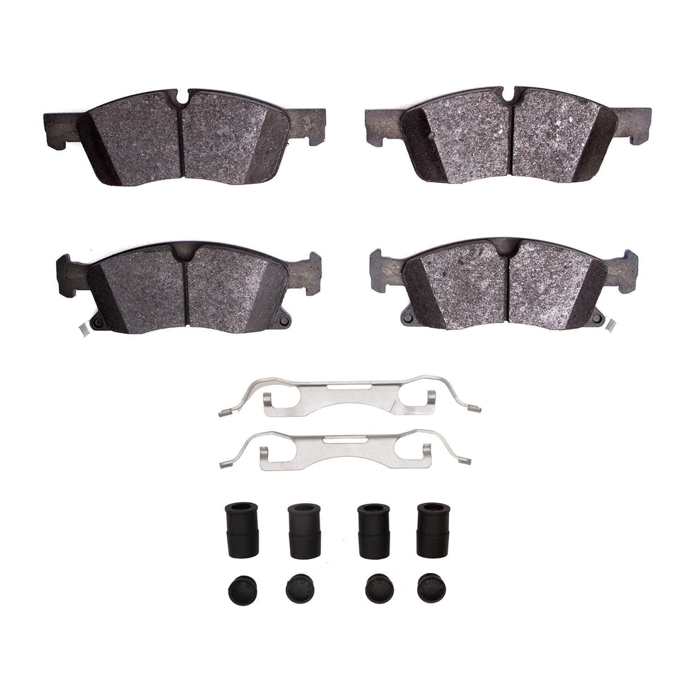 R1 12-25 Dodge Durango Front Euro Ceramic Pads & Hardware Kit