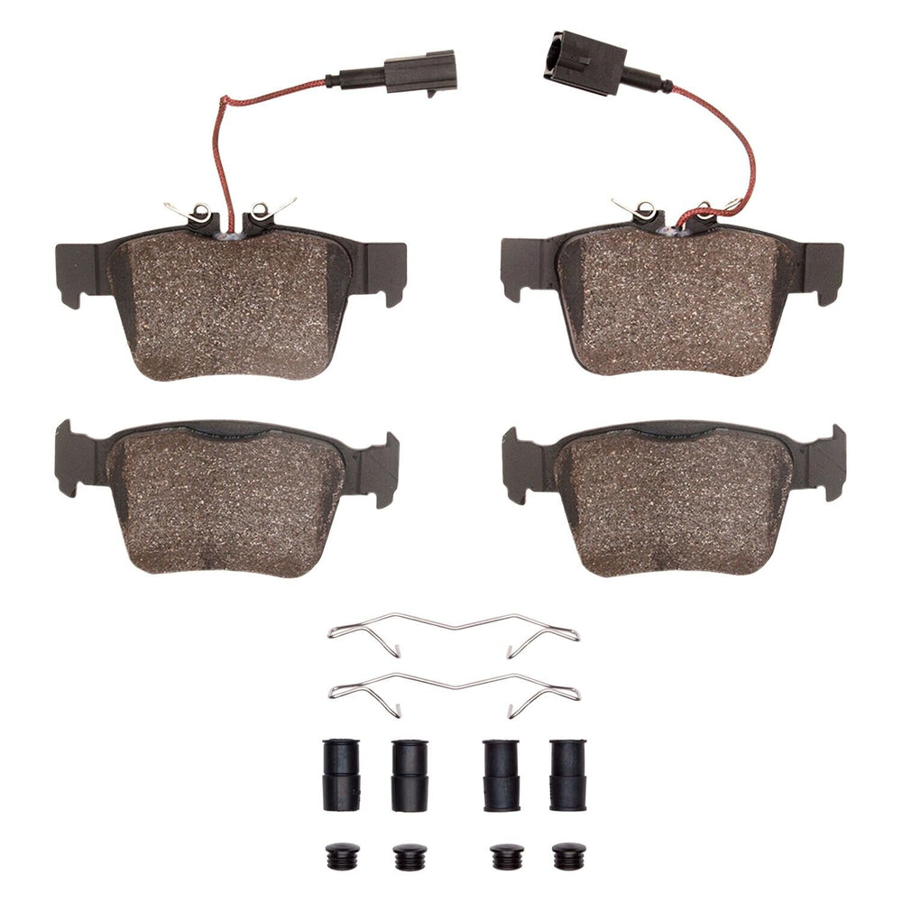 R1 2017-2025 Alfa Romeo Giulia Rear R1 Euro Ceramic Pads & Hardware Kit