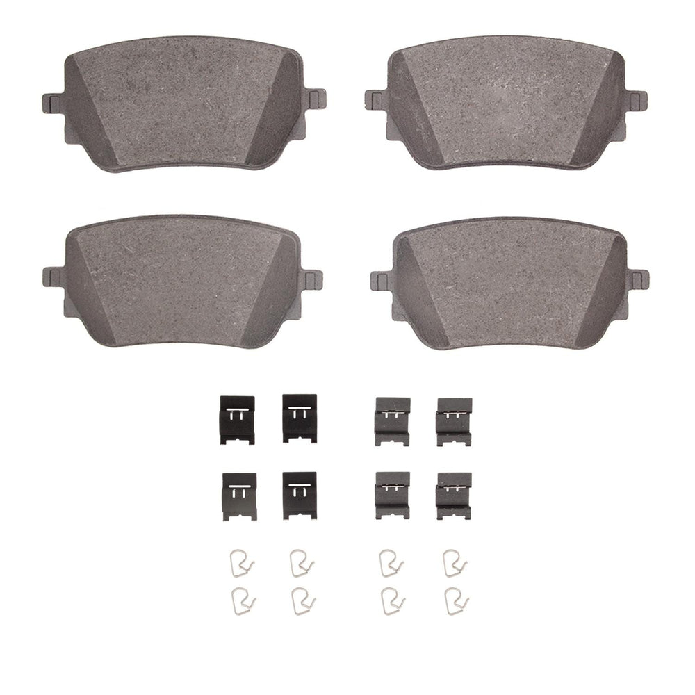 R1 2020-2025 Mercedes-Benz CLA45 AMG Rear R1 Euro Ceramic Pads & Hardware Kit