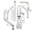 ~(93 lbs. 47X16X15)~ 2003-2007 Ford F-250/350 6.0L Aluminized Steel 5in Turbo Back Single Side Exit