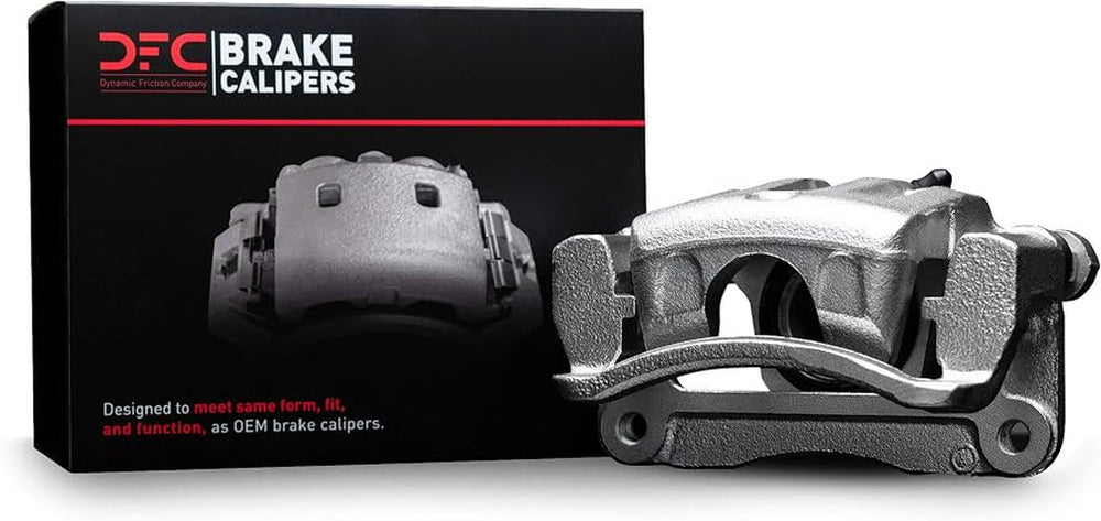 DFC 87-88 Chevrolet Nova Rear-L Silver Zinc Coated Premium Caliper