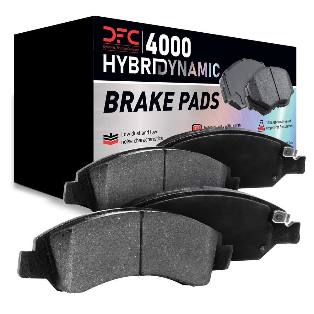 DFC 03-05 Jaguar S-Type Rear 4000 HybriDynamic Brake Pads and Hardware Kit