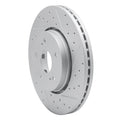 DFC 10-13 Suzuki Kizashi Front Right Drilled & Slotted Geoperformance Rotor