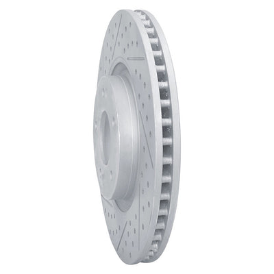 DFC 11-25 Hyundai Sonata Front Left Drilled & Slotted Geoperformance Rotor