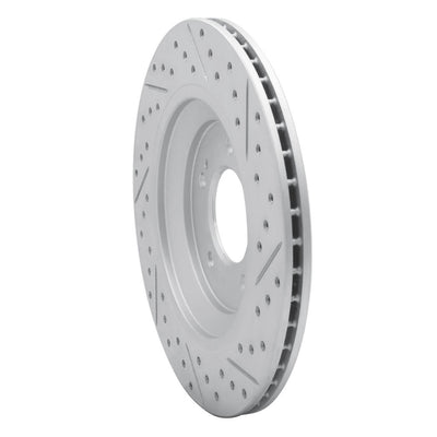 DFC 19-25 Hyundai Veloster N Rear Left Drilled & Slotted Geoperformance Rotor