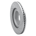 DFC 17-22 Genesis G90 Front Left Drilled & Slotted Geoperformance Rotor