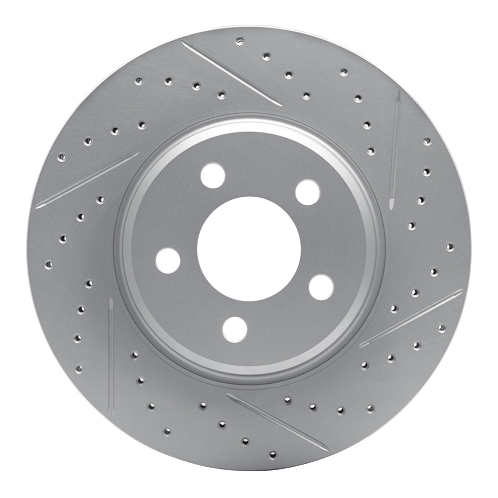 DFC 20-25 Land Rover Defender 110 Rear Right Drilled & Slotted Geoperformance Rotor