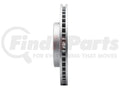 DFC 17-19 Jaguar F-Pace Front Left Drilled & Slotted Geoperformance Rotor