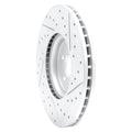 DFC 17-20 Jaguar I-Pace Front Left Drilled & Slotted Geoperformance Rotor