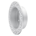 DFC 10-13 Kia Soul Rear Right Drilled & Slotted Geoperformance Rotor