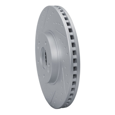 DFC 15-20 Kia Sorento Front Left Drilled & Slotted Geoperformance Rotor