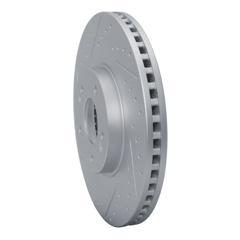 DFC 15-20 Kia Sorento Front Left Drilled & Slotted Geoperformance Rotor