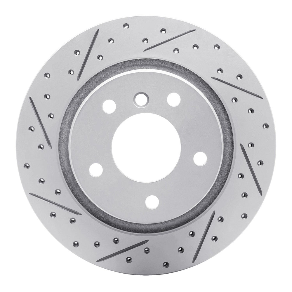 DFC 99-06 BMW 328I Rear Left Drilled & Slotted Geoperformance Rotor