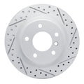 DFC 08-13 BMW 128I Rear Right Drilled & Slotted Geoperformance Rotor