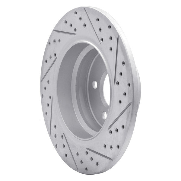 DFC 00-06 BMW X5 Rear Left Drilled & Slotted Geoperformance Rotor