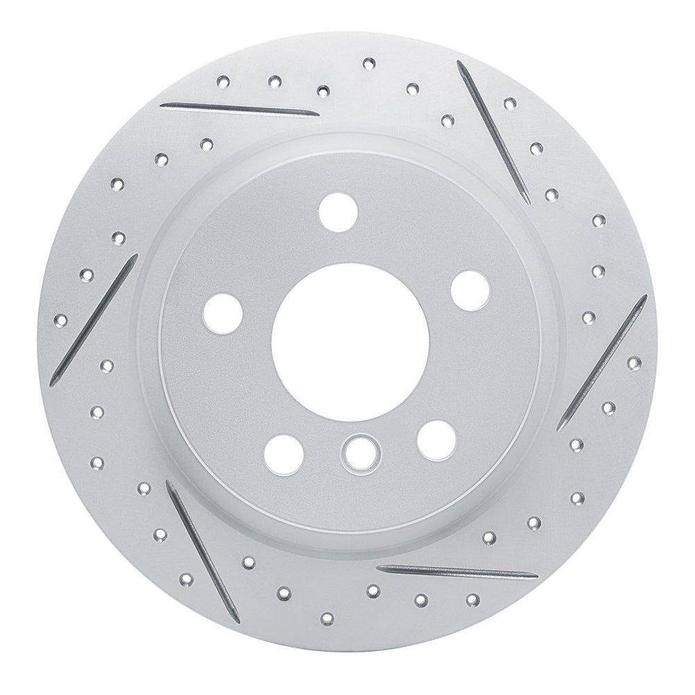 DFC 14-25 BMW I3 Rear Right Drilled & Slotted Geoperformance Rotor