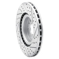 DFC 15-22 Ram Promaster City Front Left Drilled & Slotted Geoperformance Rotor
