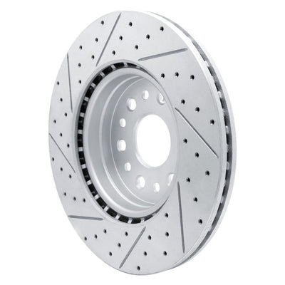 DFC 19-25 Ram 1500 Front Right Drilled & Slotted Geoperformance Rotor