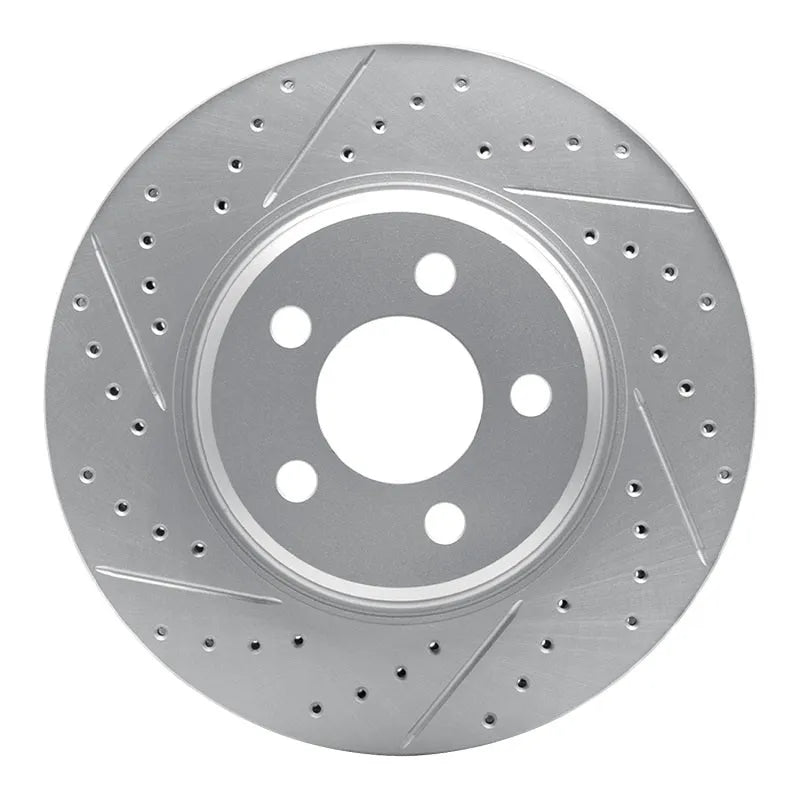 DFC 21-25 Dodge Durango Front Left Drilled & Slotted Geoperformance Rotor