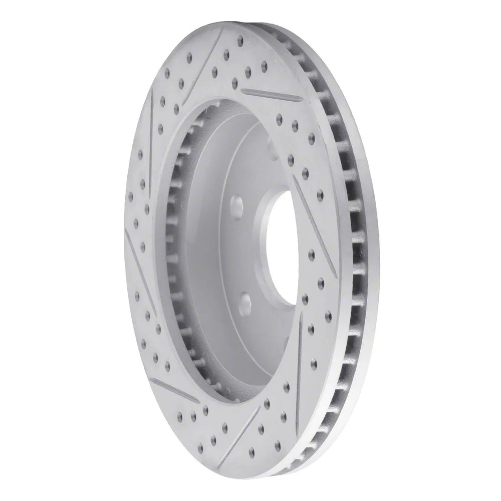 DFC 21-25 Jeep Wagoneer L Rear Right Drilled & Slotted Geoperformance Rotor
