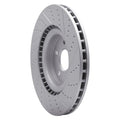 DFC 12-25 Dodge Durango Front Left Drilled & Slotted Geoperformance Rotor