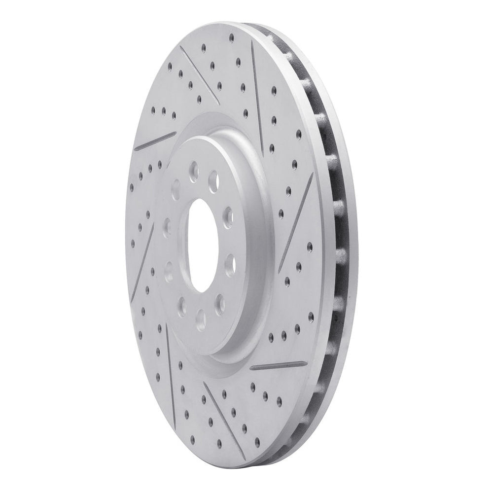 DFC 14-26 Alfa Romeo Tonale Front Right Drilled & Slotted Geoperformance Rotor