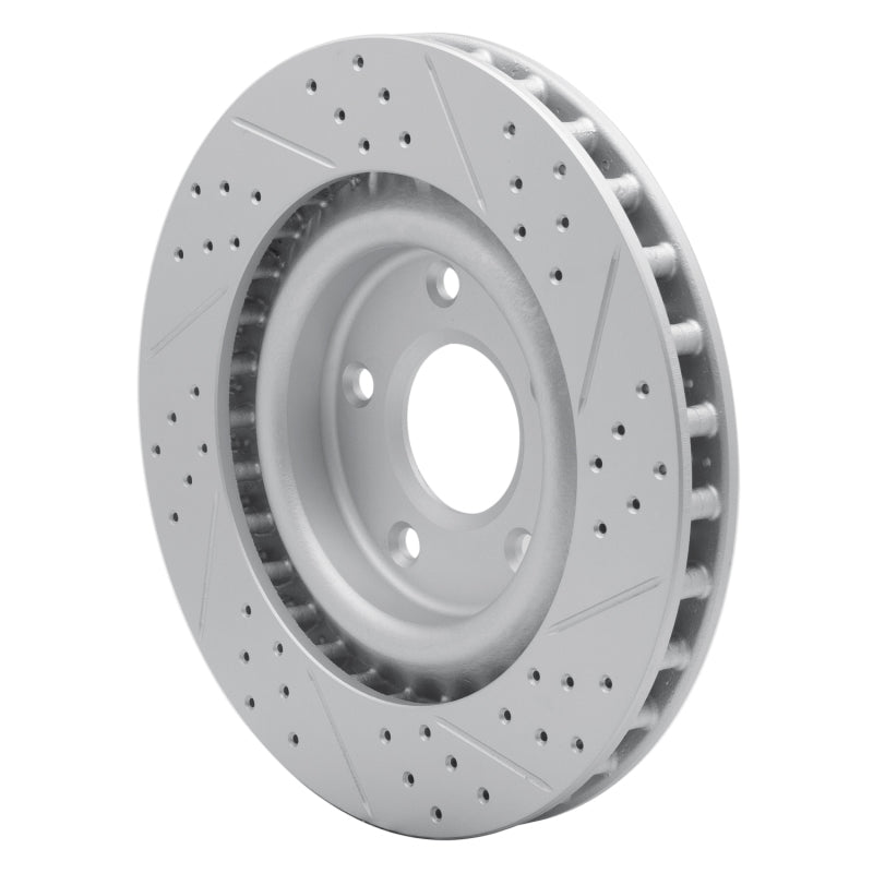DFC 05-13 Cadillac Xlr Front Left Drilled & Slotted Geoperformance Rotor