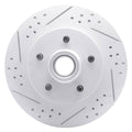 DFC 69-96 Buick Riviera Front Left Drilled & Slotted Geoperformance Rotor