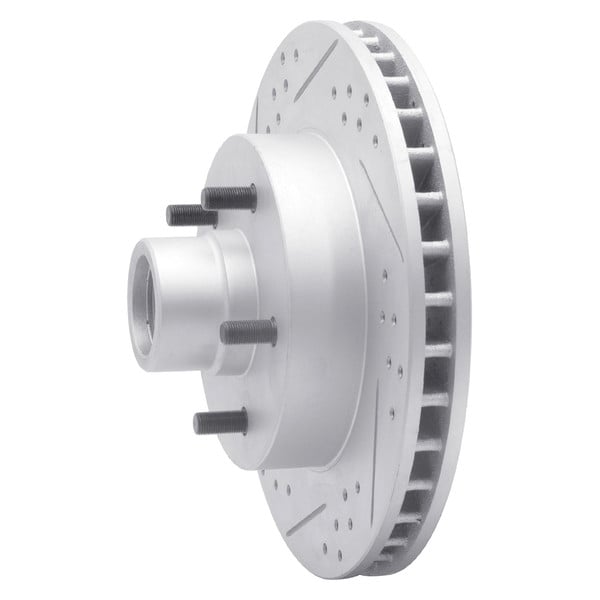 DFC 69-96 Buick Riviera Front Left Drilled & Slotted Geoperformance Rotor