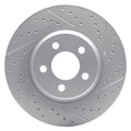 DFC 94-03 Ford F-150 Rwd Front Right Drilled & Slotted Geoperformance Rotor